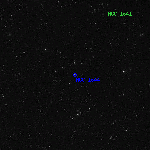 DSS image of NGC 1644