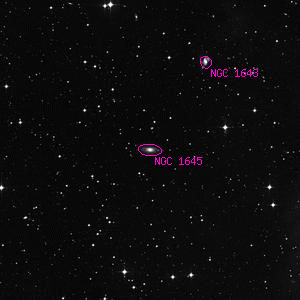 DSS image of NGC 1645