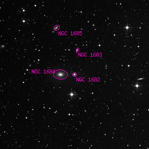 DSS image of NGC 1682