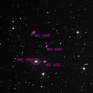DSS image of NGC 1683