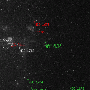 DSS image of NGC 1695