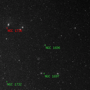 DSS image of NGC 1696