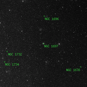 DSS image of NGC 1697
