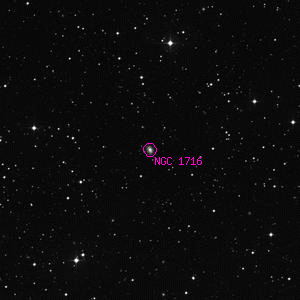 DSS image of NGC 1716