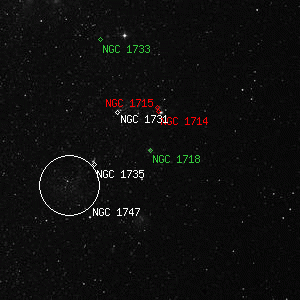 DSS image of NGC 1718