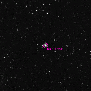 DSS image of NGC 1729