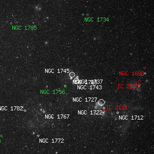 DSS image of NGC 1737