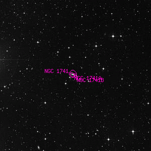 DSS image of NGC 1741B