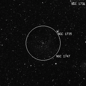 DSS image of NGC 1747