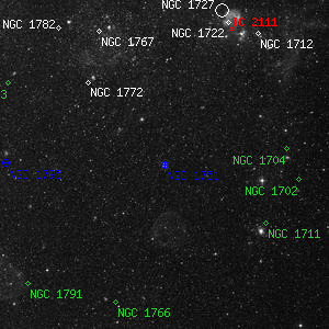 DSS image of NGC 1751