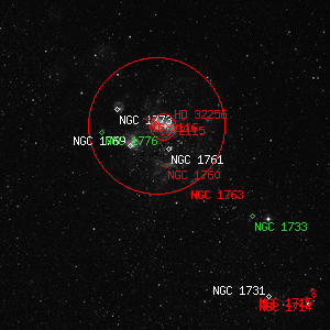 DSS image of NGC 1760