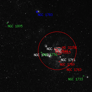 DSS image of NGC 1773