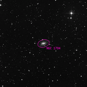 DSS image of NGC 1784
