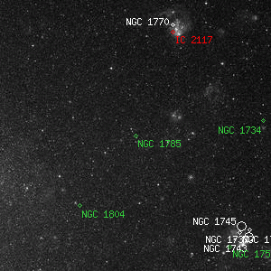 DSS image of NGC 1785