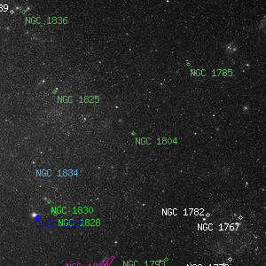 DSS image of NGC 1804
