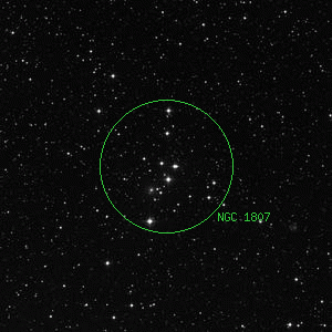 DSS image of NGC 1807