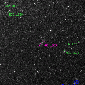 DSS image of NGC 1809