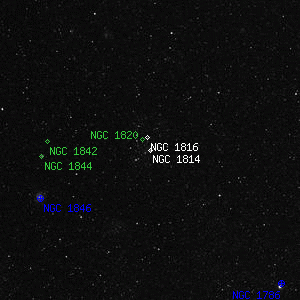 DSS image of NGC 1814