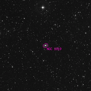 DSS image of NGC 1819