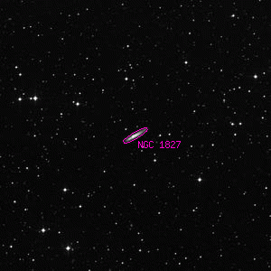DSS image of NGC 1827