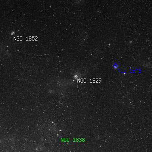 DSS image of NGC 1829