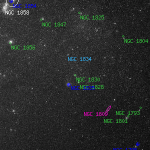 DSS image of NGC 1830