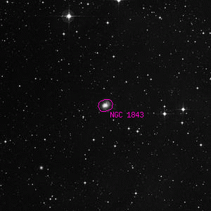 DSS image of NGC 1843