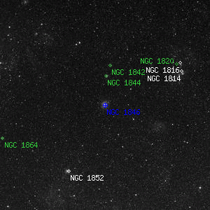 DSS image of NGC 1846
