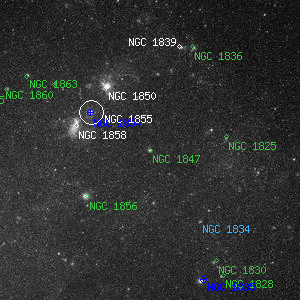 DSS image of NGC 1847