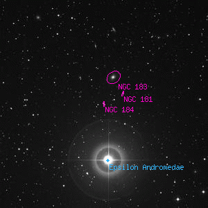 DSS image of NGC 184
