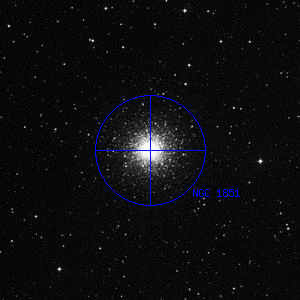 DSS image of NGC 1851