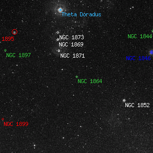 DSS image of NGC 1864