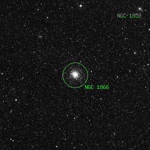 DSS image of NGC 1866