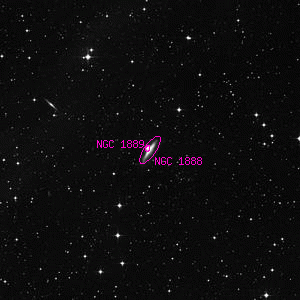 DSS image of NGC 1888
