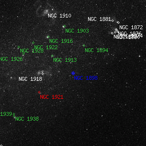 DSS image of NGC 1898