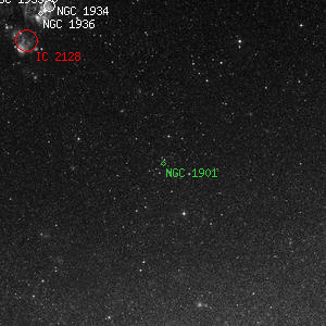 DSS image of NGC 1901