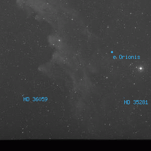 DSS image of NGC 1909