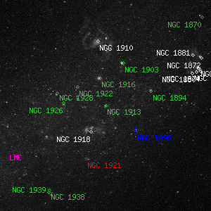 DSS image of NGC 1913