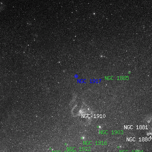 DSS image of NGC 1917