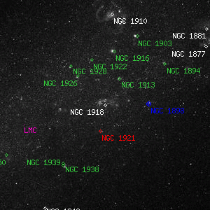 DSS image of NGC 1918