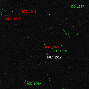 DSS image of NGC 1920