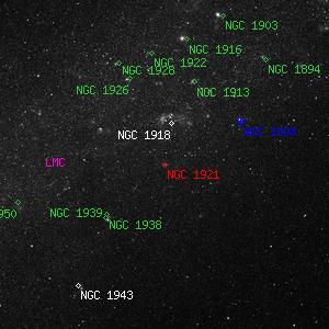 DSS image of NGC 1921
