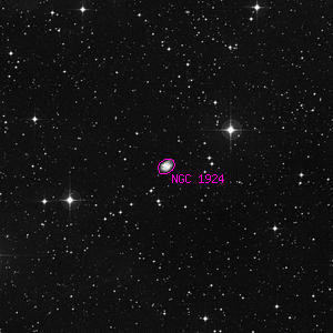 DSS image of NGC 1924