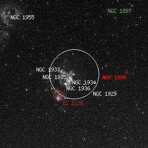 DSS image of NGC 1929
