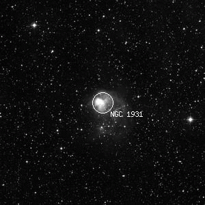 DSS image of NGC 1931