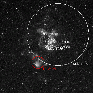 DSS image of NGC 1936