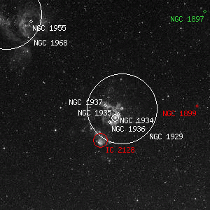 DSS image of NGC 1937