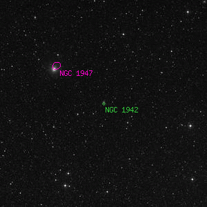 DSS image of NGC 1942