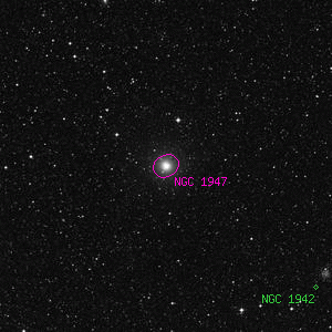 DSS image of NGC 1947