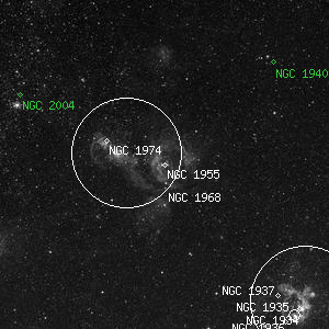 DSS image of NGC 1955